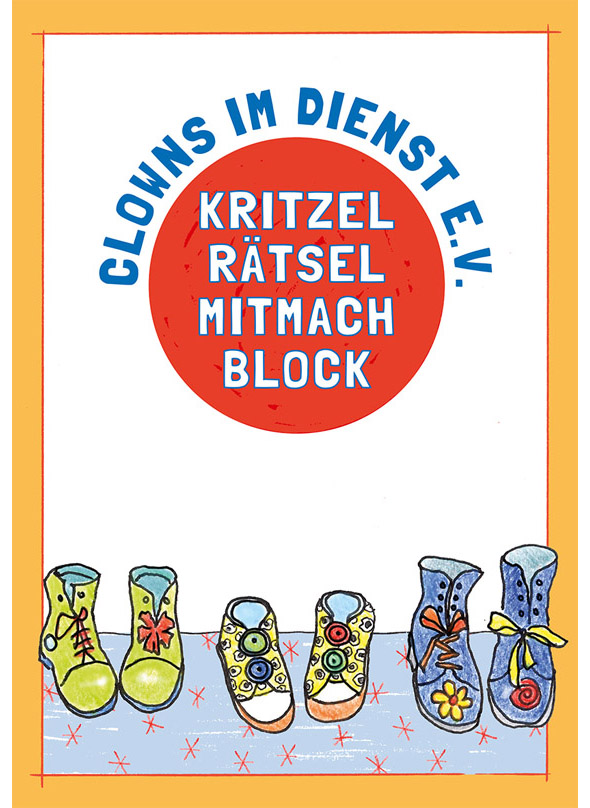 Titel des Kritzel-Rätsel-Mitmach-Block