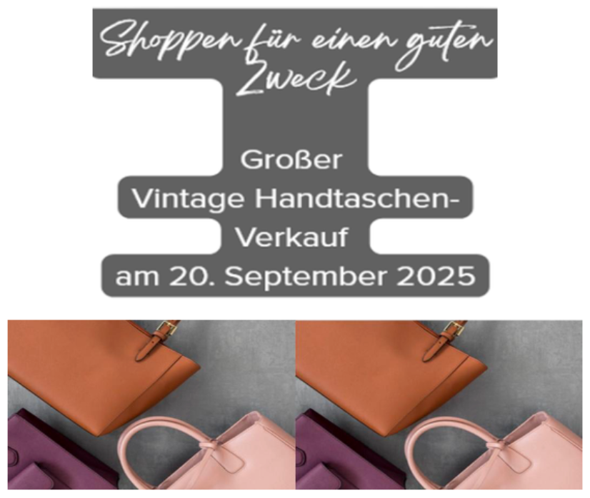 Der Verkauf jeder Tasche unterstützt uns!